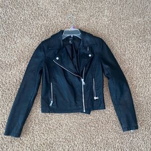Forever 21 faux leather jacket size xs